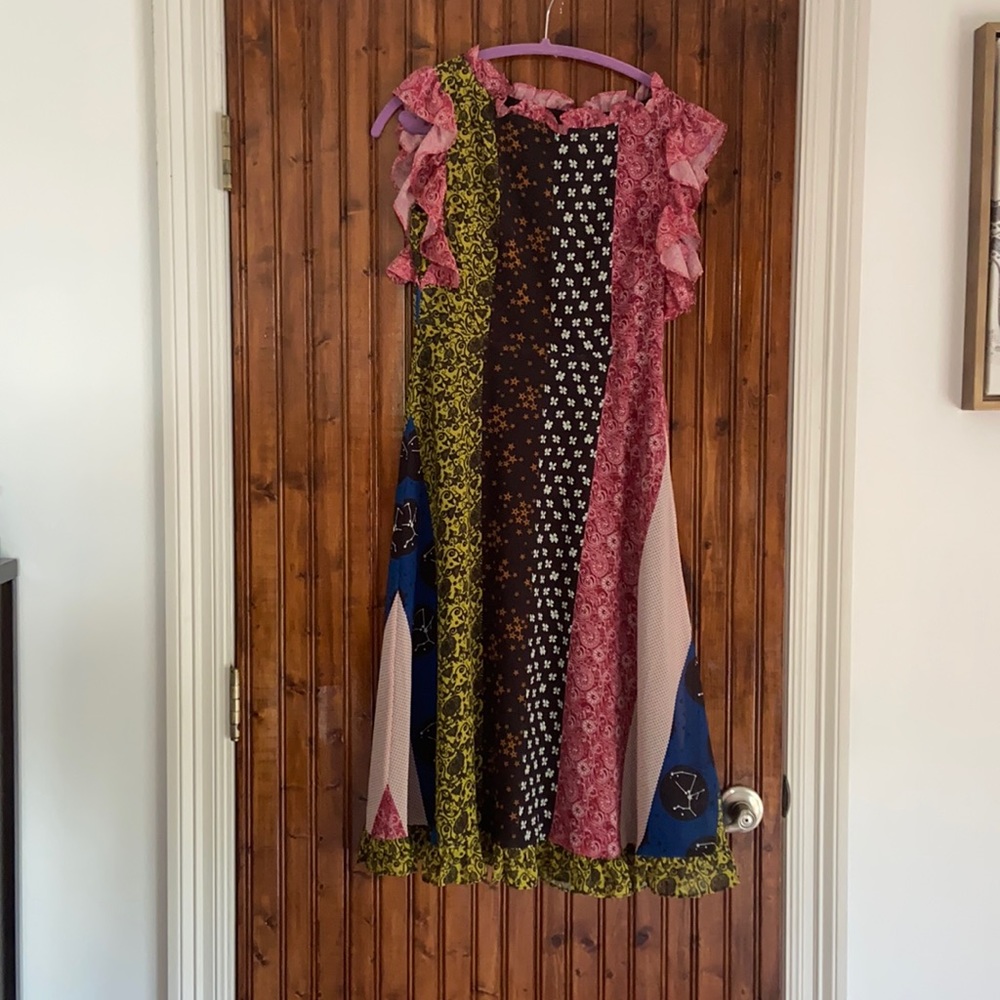 Gorgeous RARE and unique midi dress designer inspired